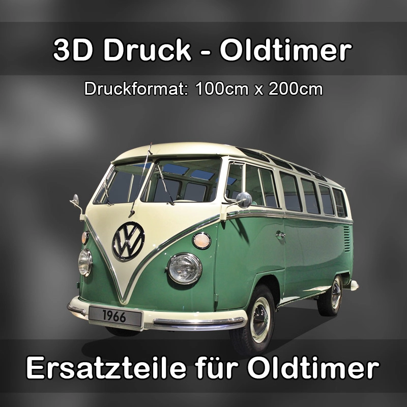 Großformat 3D Druck für Oldtimer Restauration in Linz am Rhein 
