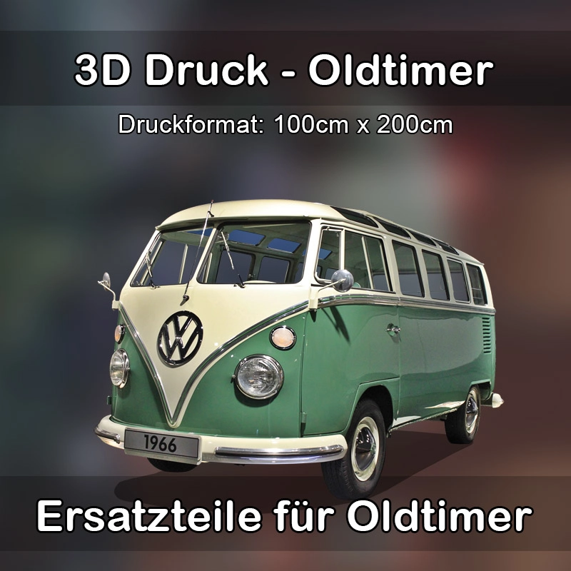 Großformat 3D Druck für Oldtimer Restauration in Löchgau 