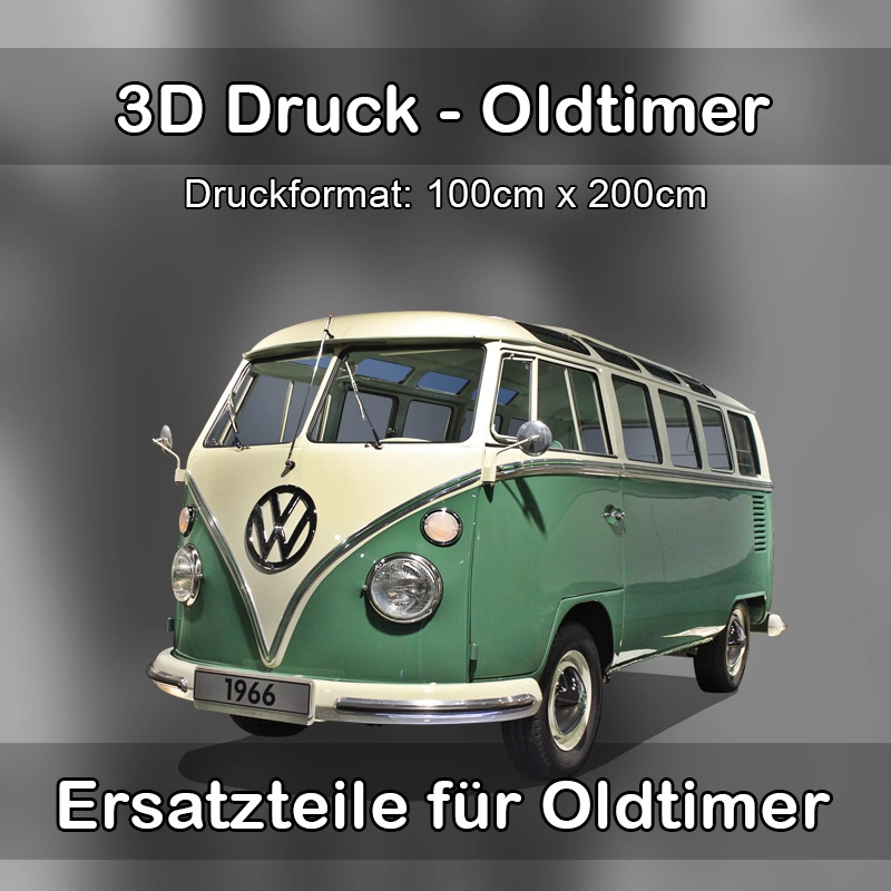 Großformat 3D Druck für Oldtimer Restauration in Lörrach 