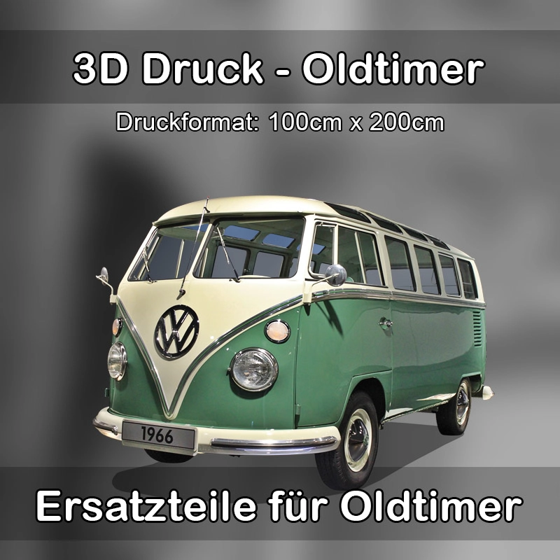 Großformat 3D Druck für Oldtimer Restauration in Löwenstein 