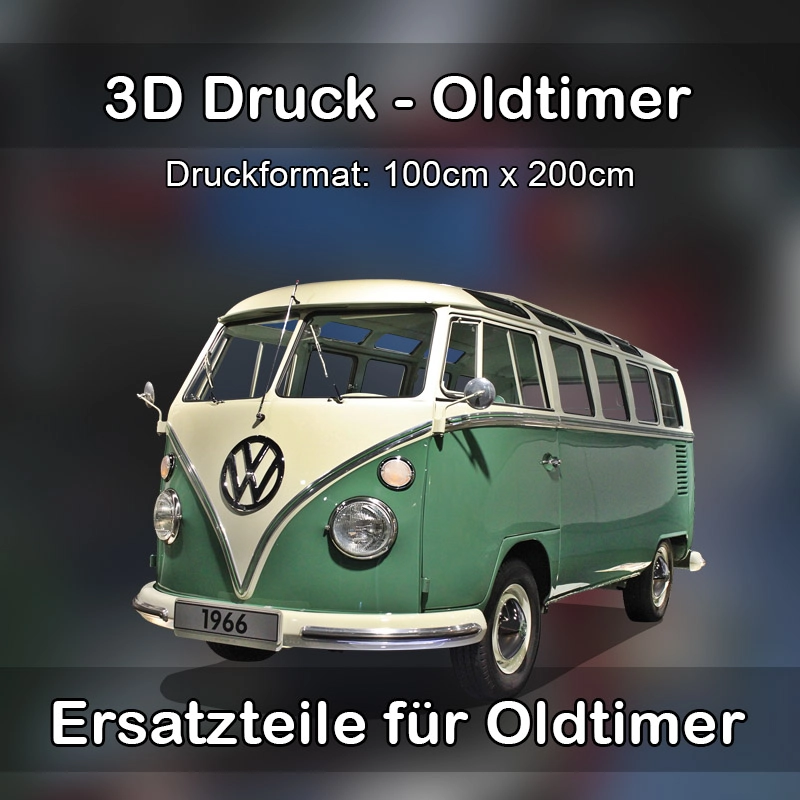 Großformat 3D Druck für Oldtimer Restauration in Lohmen (Sachsen) 