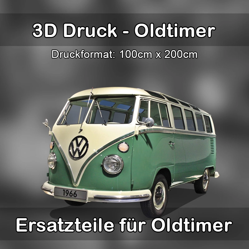 Großformat 3D Druck für Oldtimer Restauration in Lommatzsch 