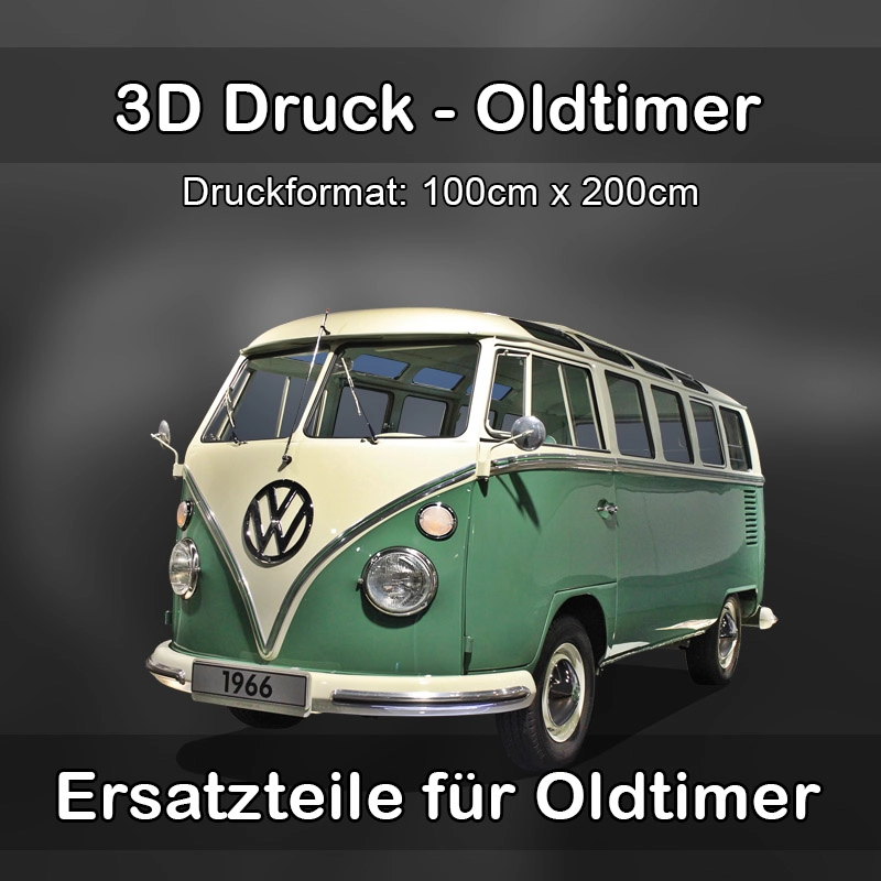 Großformat 3D Druck für Oldtimer Restauration in Lonsee 