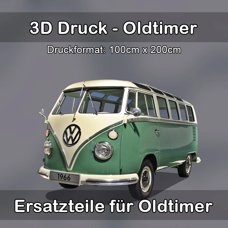 Großformat 3D Druck für Oldtimer Restauration in Luckenwalde 