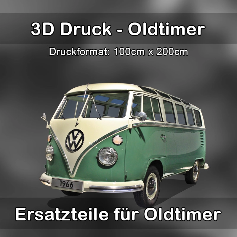 Großformat 3D Druck für Oldtimer Restauration in Ludwigsau 