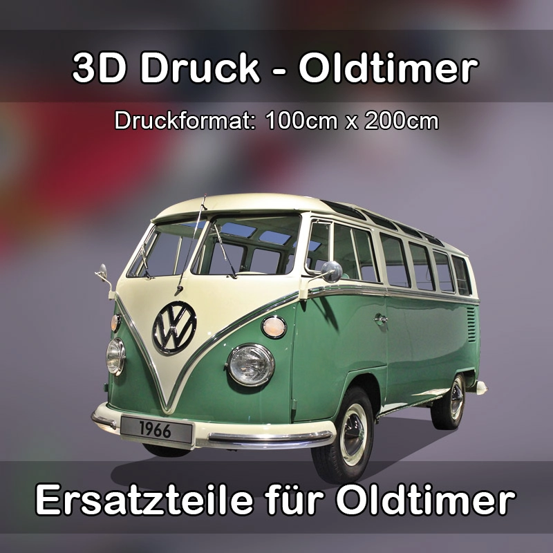 Großformat 3D Druck für Oldtimer Restauration in Ludwigsburg 