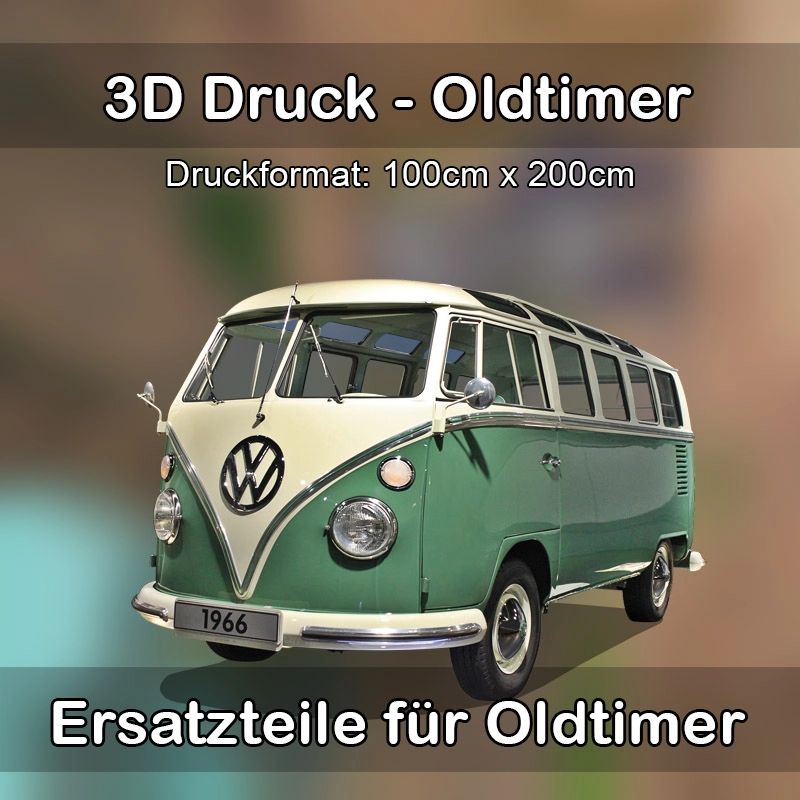 Großformat 3D Druck für Oldtimer Restauration in Ludwigslust 