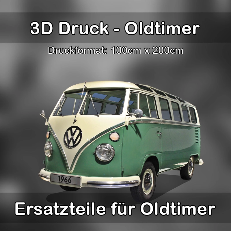 Großformat 3D Druck für Oldtimer Restauration in Ludwigsstadt 