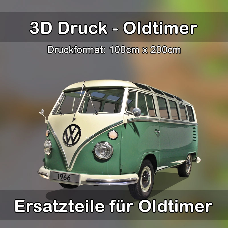 Großformat 3D Druck für Oldtimer Restauration in Lübbecke 