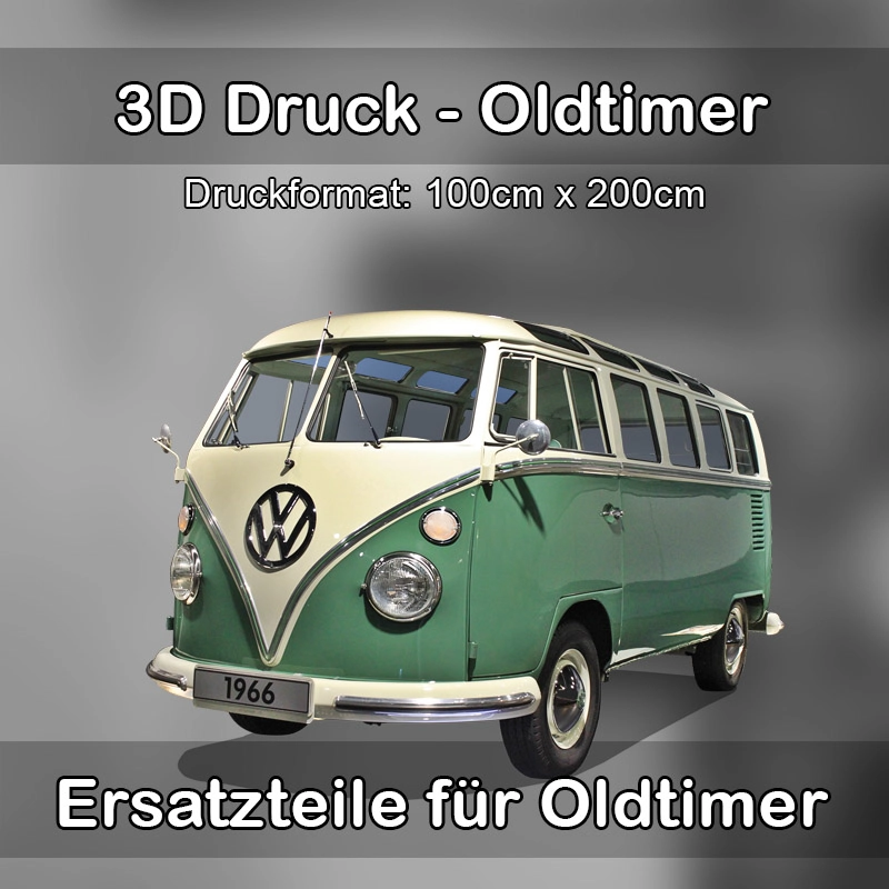 Großformat 3D Druck für Oldtimer Restauration in Lübtheen 
