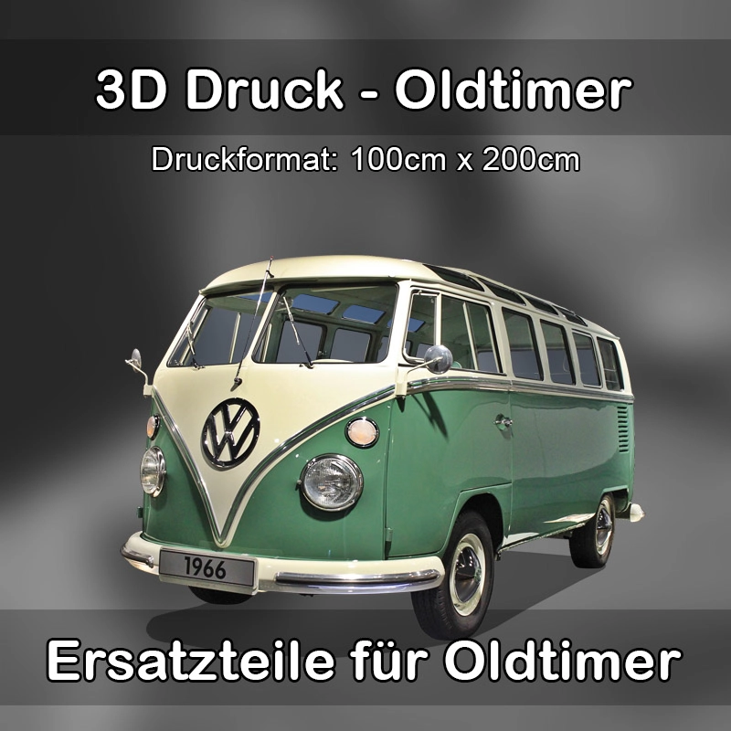 Großformat 3D Druck für Oldtimer Restauration in Lübz 