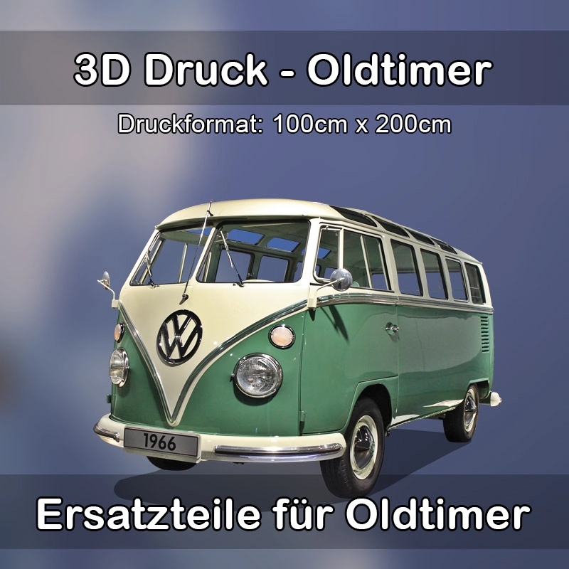Großformat 3D Druck für Oldtimer Restauration in Lüdenscheid 