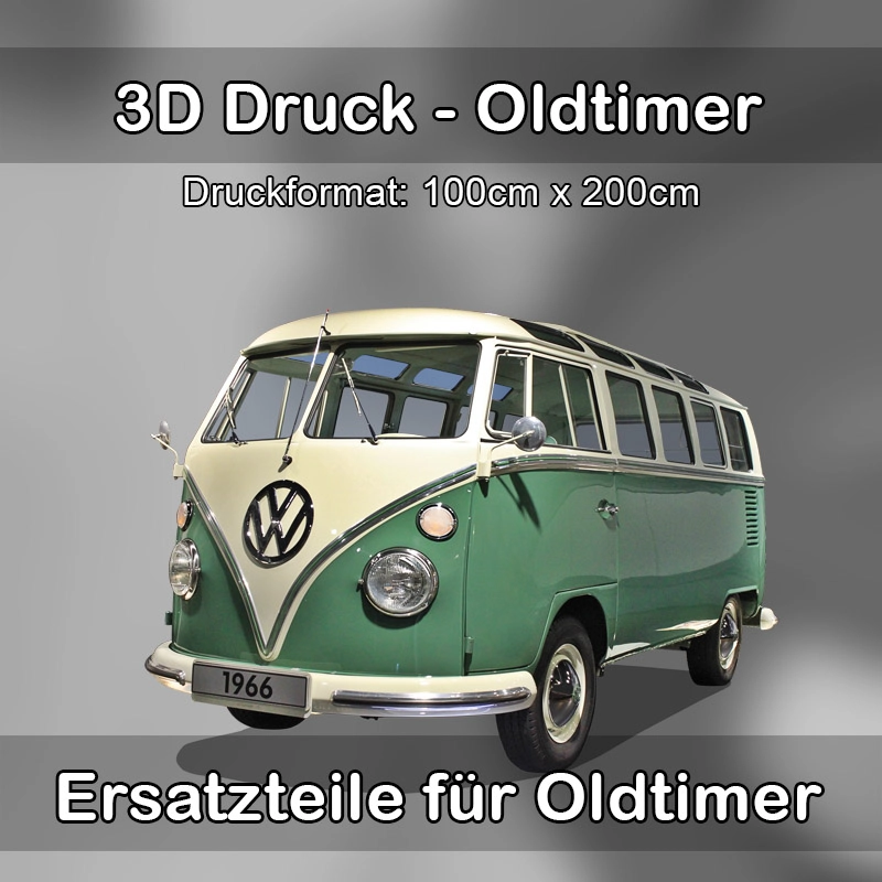 Großformat 3D Druck für Oldtimer Restauration in Lüneburg 