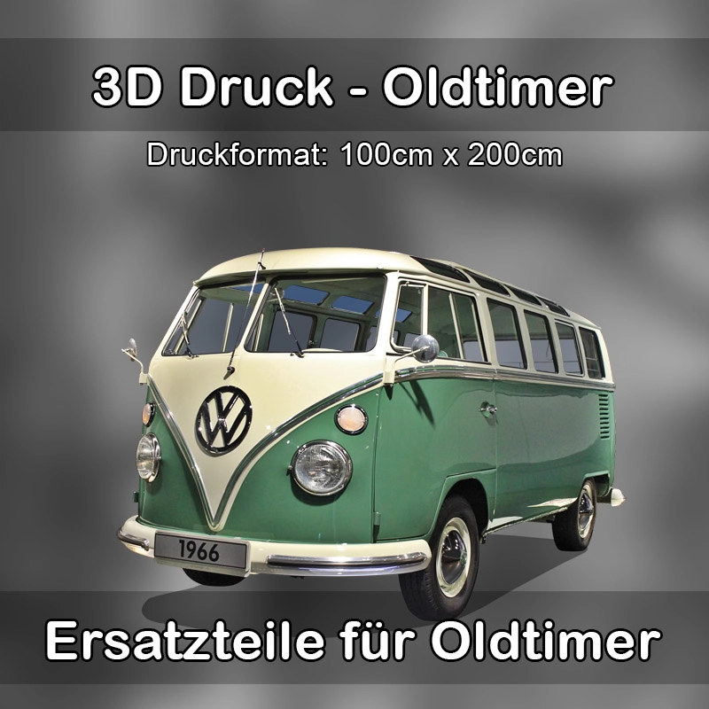 Großformat 3D Druck für Oldtimer Restauration in Lütjenburg 