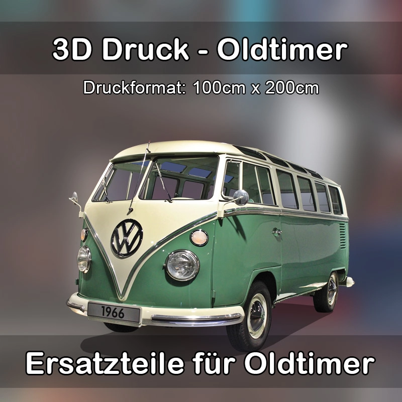 Großformat 3D Druck für Oldtimer Restauration in Lützelbach 