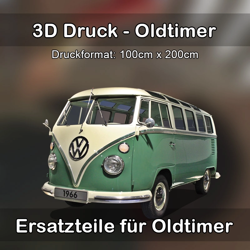 Großformat 3D Druck für Oldtimer Restauration in Lützen 