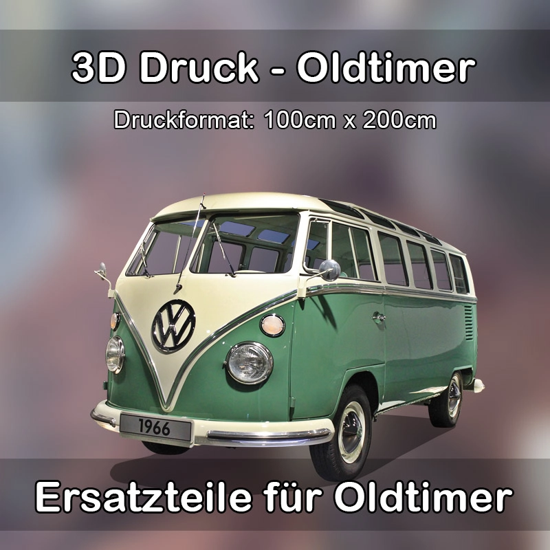Großformat 3D Druck für Oldtimer Restauration in Luisenthal 