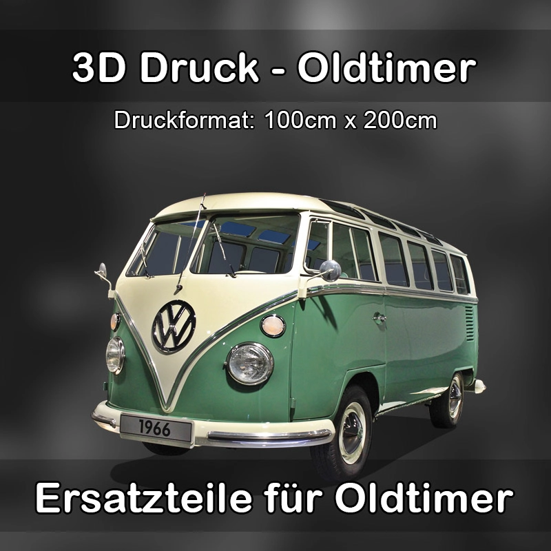 Großformat 3D Druck für Oldtimer Restauration in Mainaschaff 