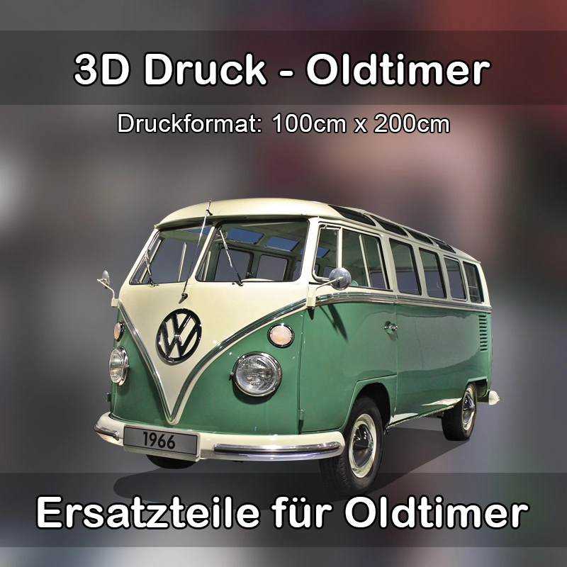 Großformat 3D Druck für Oldtimer Restauration in Mainhausen 