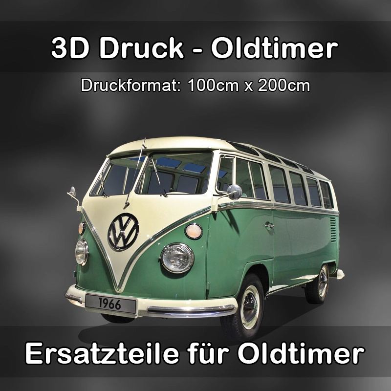 Großformat 3D Druck für Oldtimer Restauration in Malsch (Kreis Karlsruhe) 