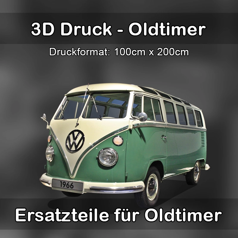 Großformat 3D Druck für Oldtimer Restauration in Mannheim 