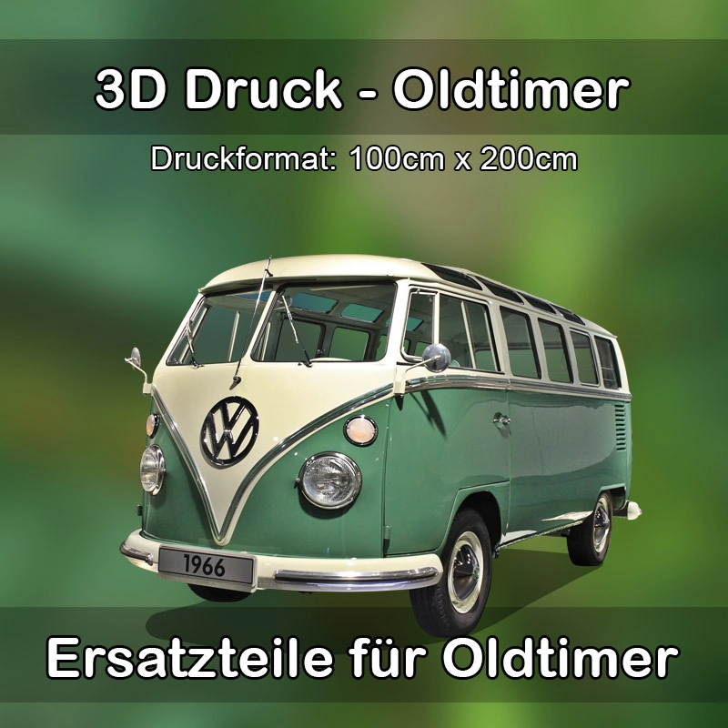 Großformat 3D Druck für Oldtimer Restauration in Marienberg 