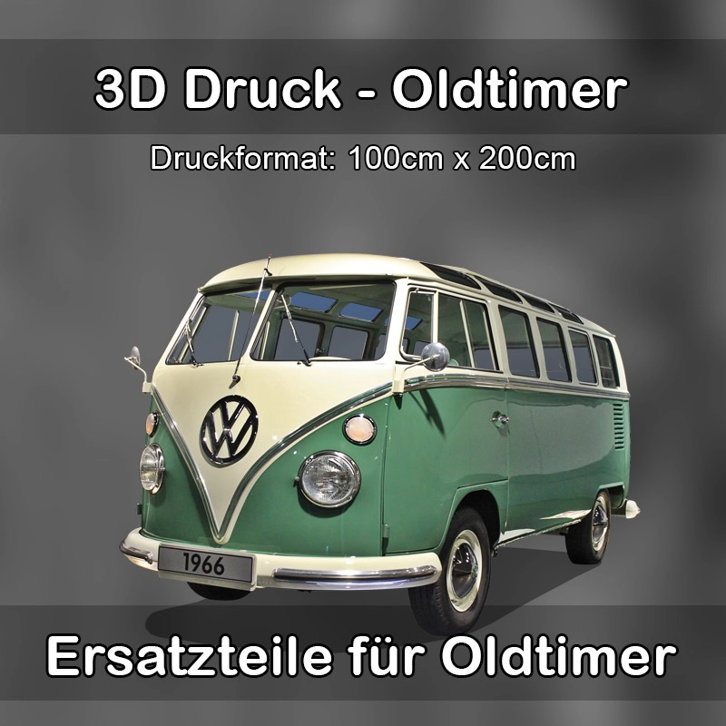 Großformat 3D Druck für Oldtimer Restauration in Markdorf 