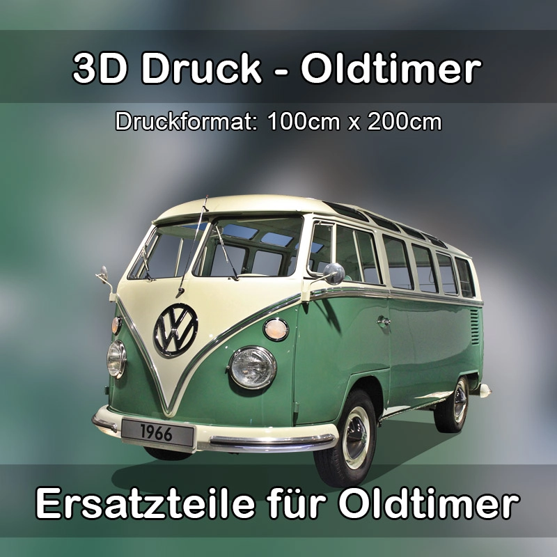 Großformat 3D Druck für Oldtimer Restauration in Markersdorf-Sachsen 