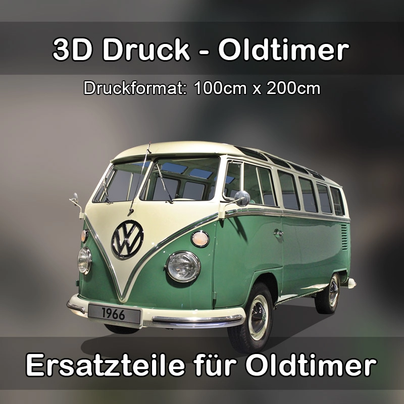 Großformat 3D Druck für Oldtimer Restauration in Markt Rettenbach 
