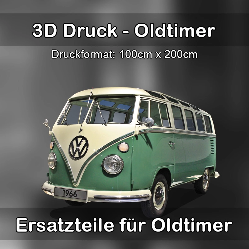 Großformat 3D Druck für Oldtimer Restauration in Marktheidenfeld 
