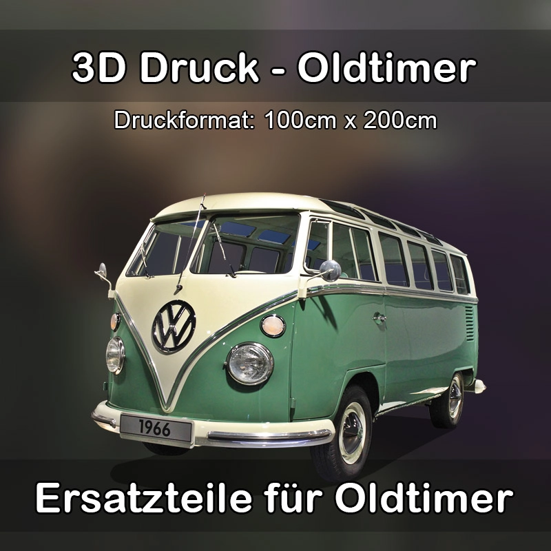 Großformat 3D Druck für Oldtimer Restauration in Marquartstein 