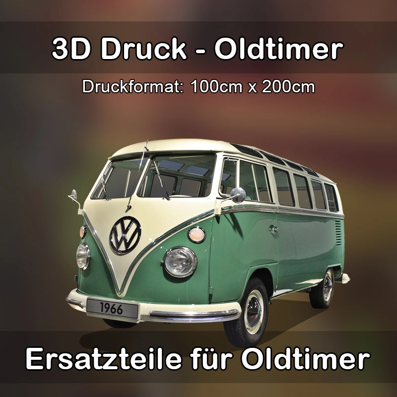 Großformat 3D Druck für Oldtimer Restauration in Maßbach 