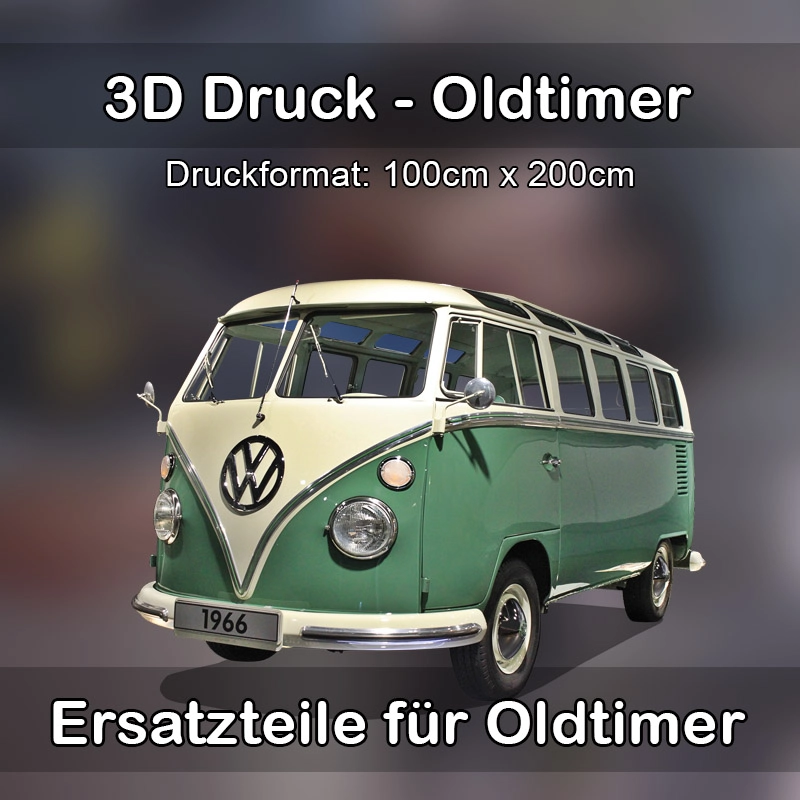 Großformat 3D Druck für Oldtimer Restauration in Massenbachhausen 