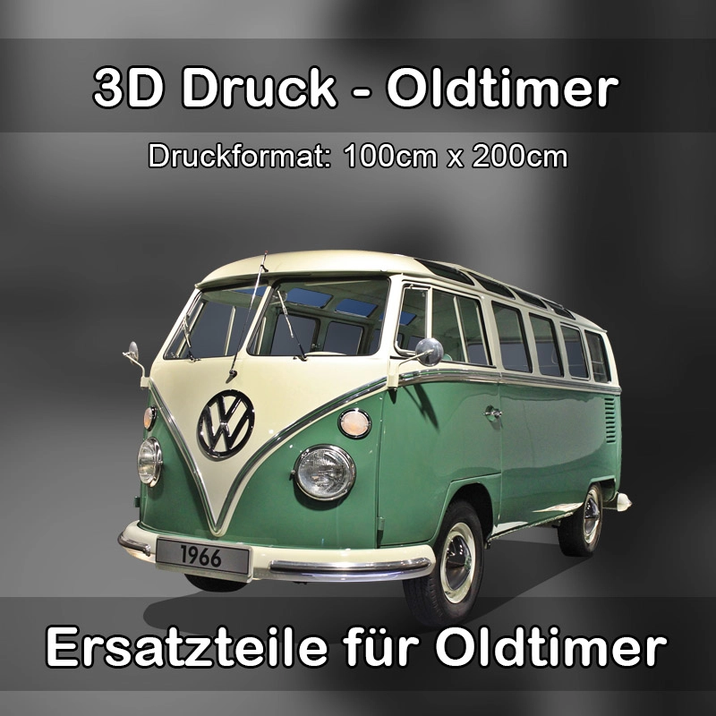 Großformat 3D Druck für Oldtimer Restauration in Maxhütte-Haidhof 