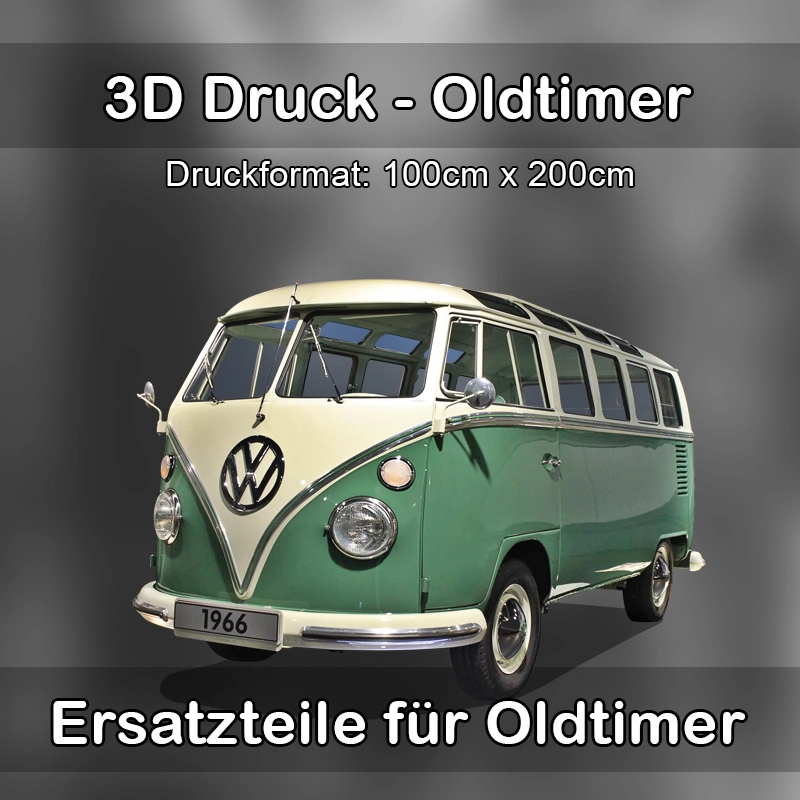 Großformat 3D Druck für Oldtimer Restauration in Mechernich 