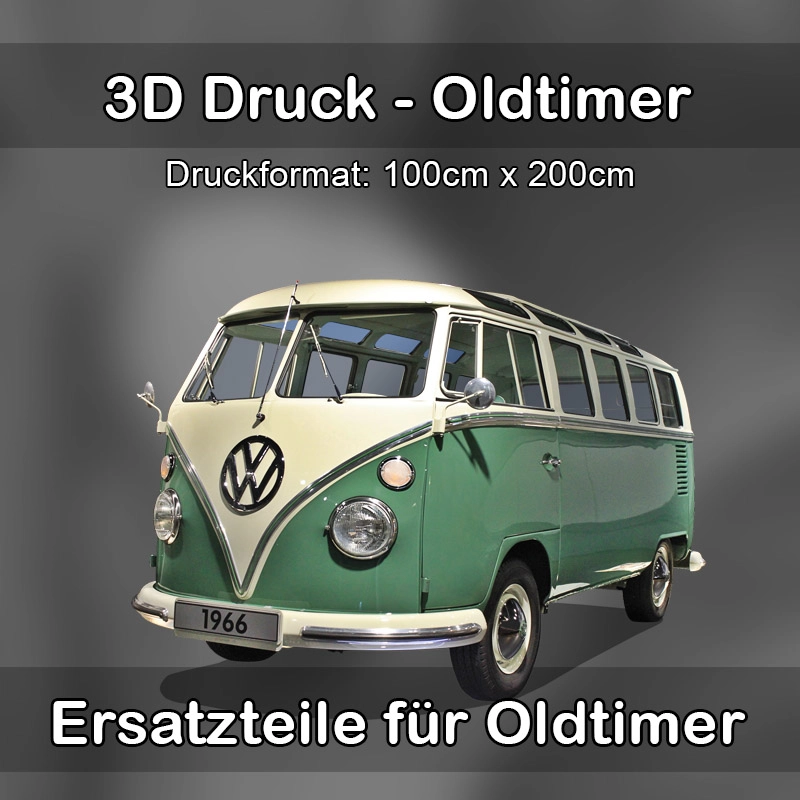 Großformat 3D Druck für Oldtimer Restauration in Meckesheim 