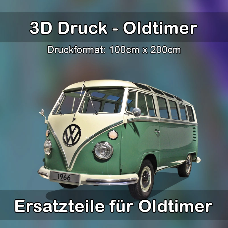 Großformat 3D Druck für Oldtimer Restauration in Meeder 