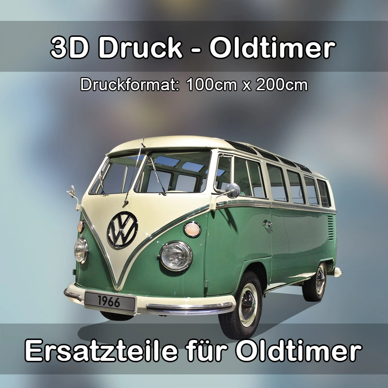 Großformat 3D Druck für Oldtimer Restauration in Meinerzhagen 