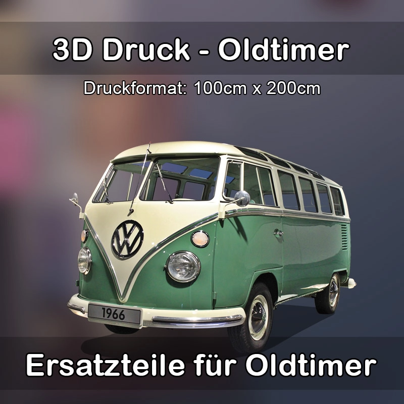 Großformat 3D Druck für Oldtimer Restauration in Meißenheim 
