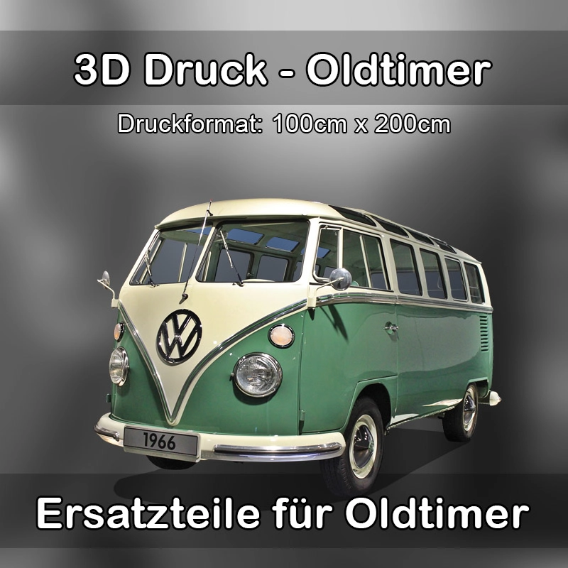 Großformat 3D Druck für Oldtimer Restauration in Meldorf 