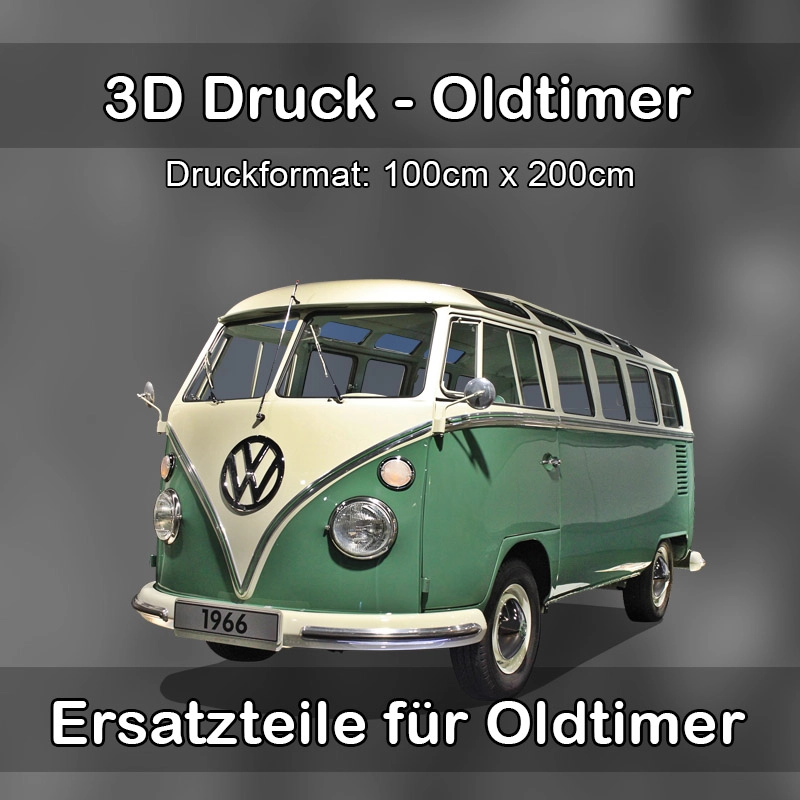 Großformat 3D Druck für Oldtimer Restauration in Mellrichstadt 