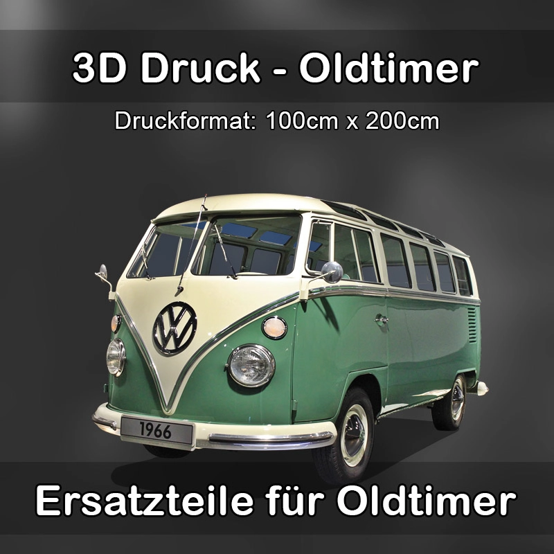 Großformat 3D Druck für Oldtimer Restauration in Meppen 