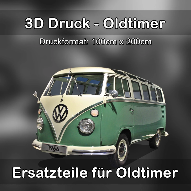 Großformat 3D Druck für Oldtimer Restauration in Merseburg 