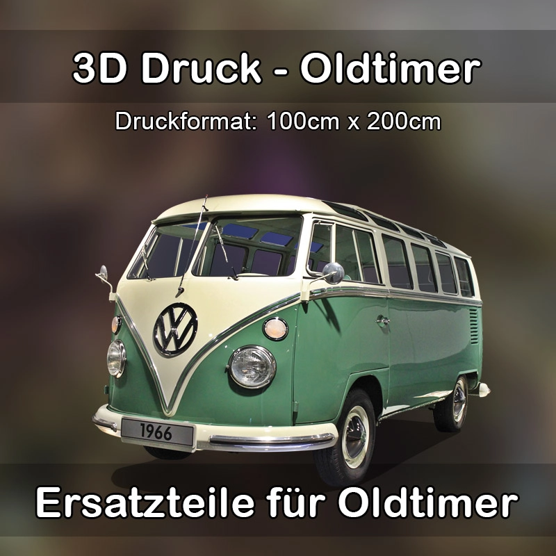 Großformat 3D Druck für Oldtimer Restauration in Mertingen 
