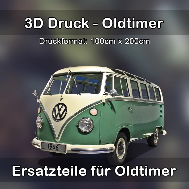 Großformat 3D Druck für Oldtimer Restauration in Meßkirch 