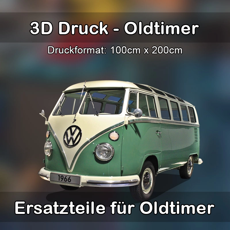 Großformat 3D Druck für Oldtimer Restauration in Metten 