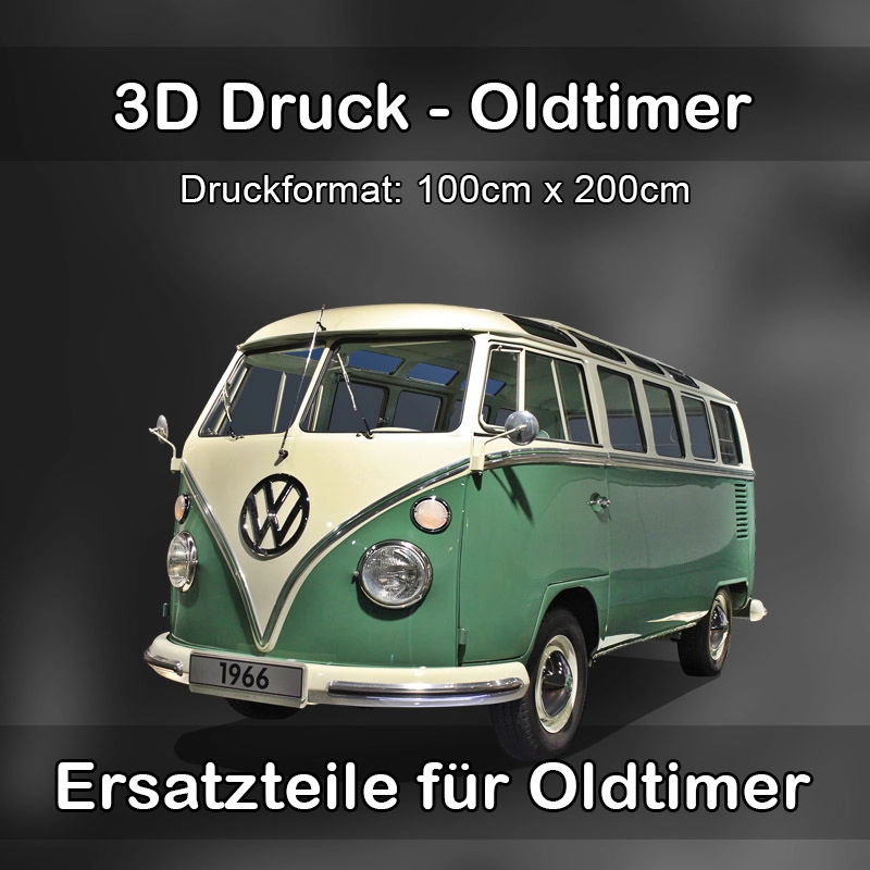 Großformat 3D Druck für Oldtimer Restauration in Mettenheim (Bayern) 