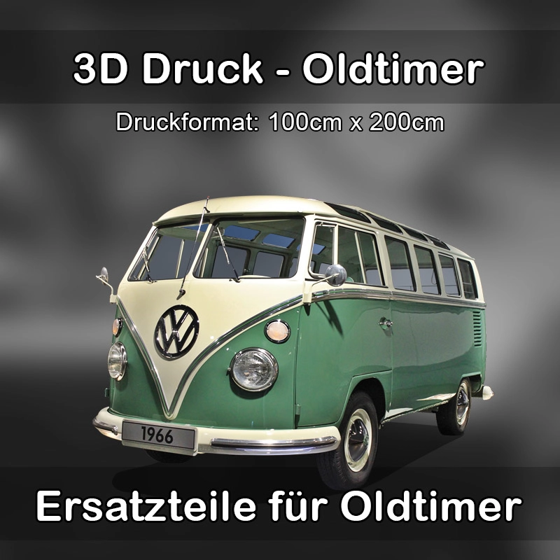Großformat 3D Druck für Oldtimer Restauration in Mettmann 