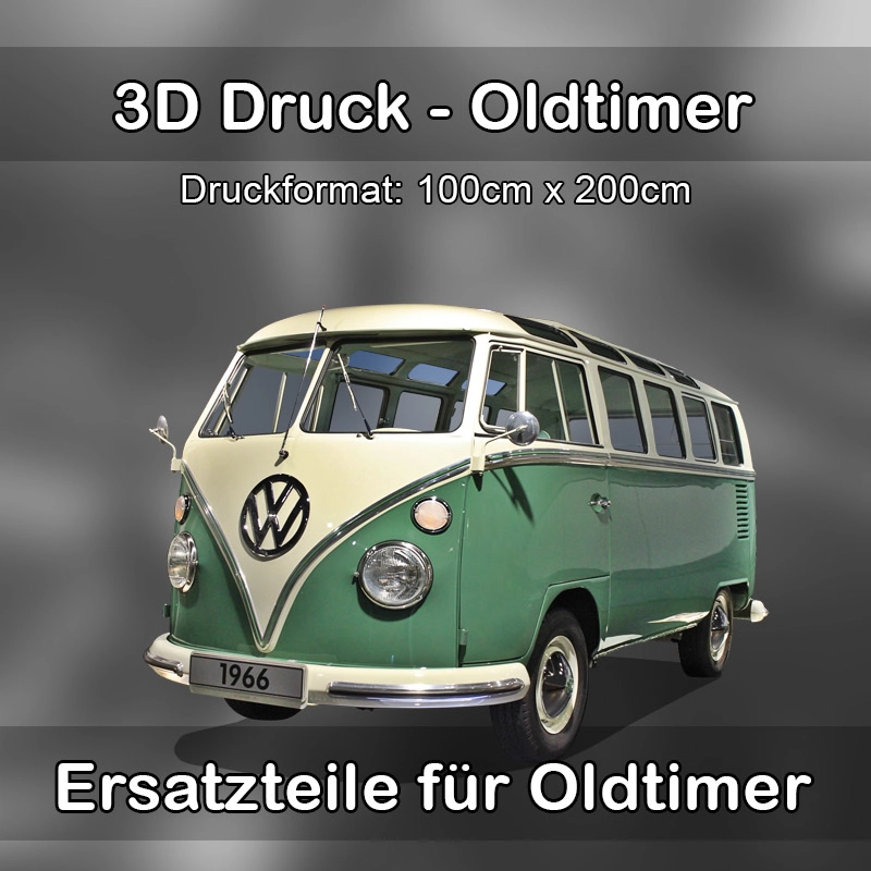Großformat 3D Druck für Oldtimer Restauration in Metzingen 