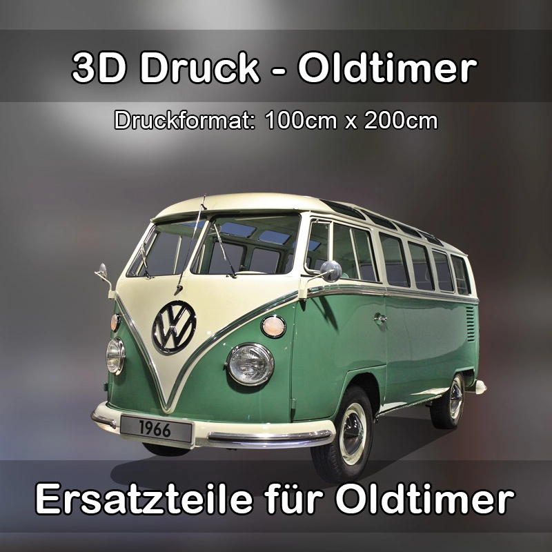 Großformat 3D Druck für Oldtimer Restauration in Meuselwitz 